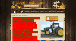 Desktop Screenshot of beggsfamilyfarm.com